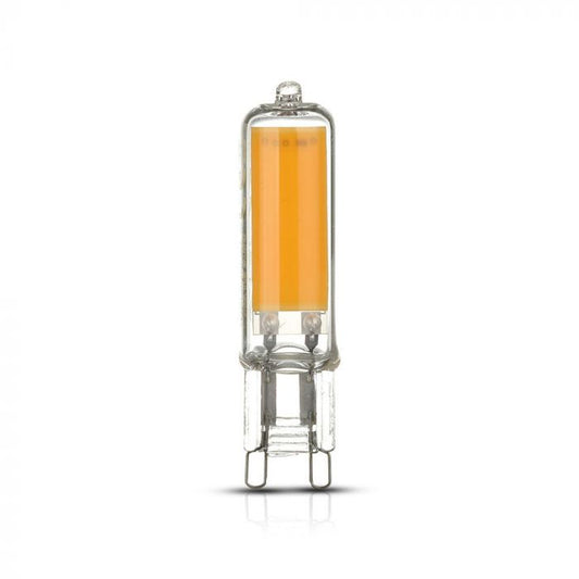 LED G9 LAMP 4W WW 410lm 300° 16X58 IP44 GLASS