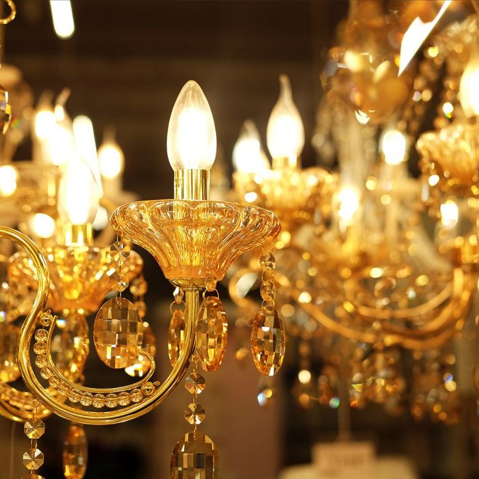 LED E14 FILAMENT LAMP 6W DL 800lm 300° CANDLE 35X98 A++