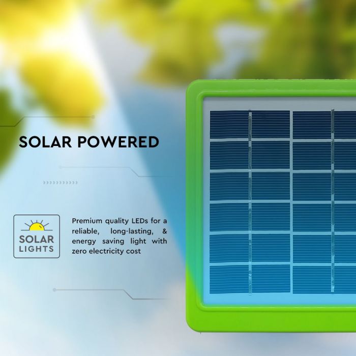 LED SOLAR EMERGENCY E27 LAMP WITH SENSOR / RF CONTROL 7W CCT 500lm 120° (6Hrs) MOBILE CHARING