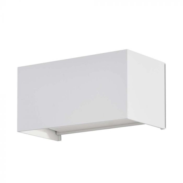 LED WALL LIGHT WHITE 24W WW 2720lm 120° 200x100x100 ALUMINIUM IP65