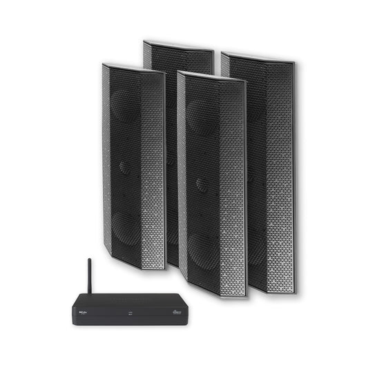 Lithe Audio 3.1 Wireless Surround Sound Cinema System – WiSA Cinema Hub & iO1 Speakers