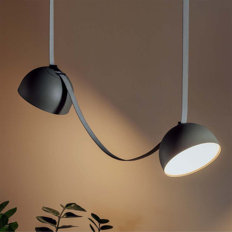 LED MAGNETIC FABRIC TRACKLIGHT 20W WW 1400lm 120° SANDY BLACK 200x113mm