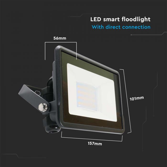 LED FLOOD LIGHT WIFI COMPATIBLE H AMAZON ALEXA AND GOOGLE HOME 20W RGB+WW+CW