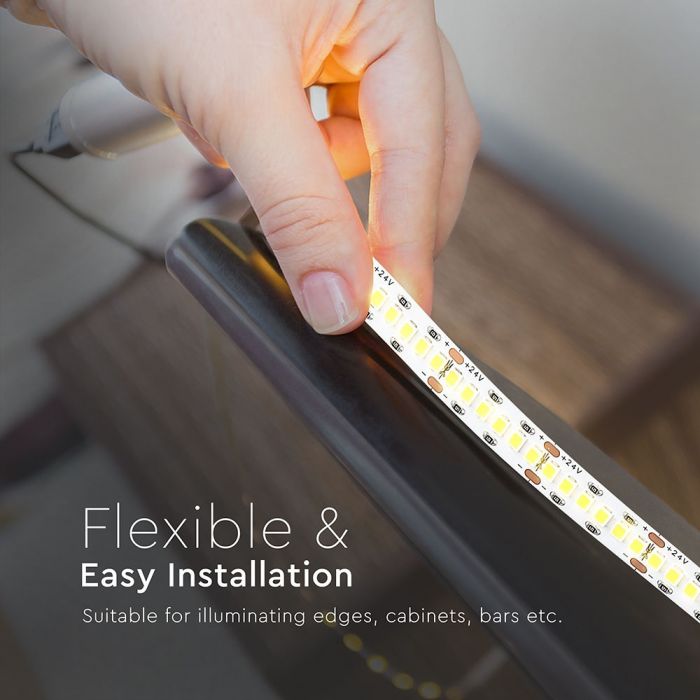 LED STRIP LIGHT 2835SMD DL 24V 240Led-15W-1600lm/M SAMSUNG CHIP
