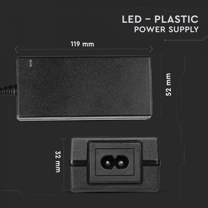 LED ADAPTER 42W 12V IP44 3.5A 119X52X32