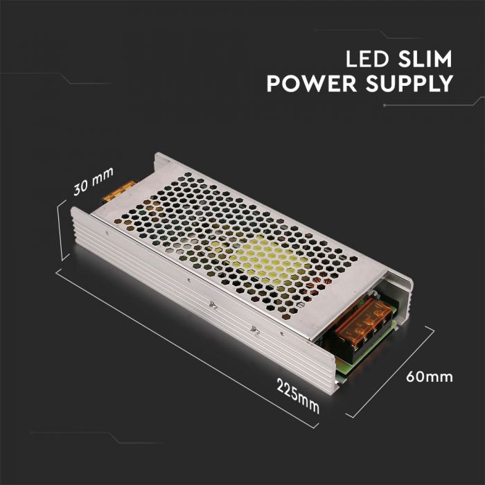 LED POWER SUPPLY 250W 10A SLIM 24V