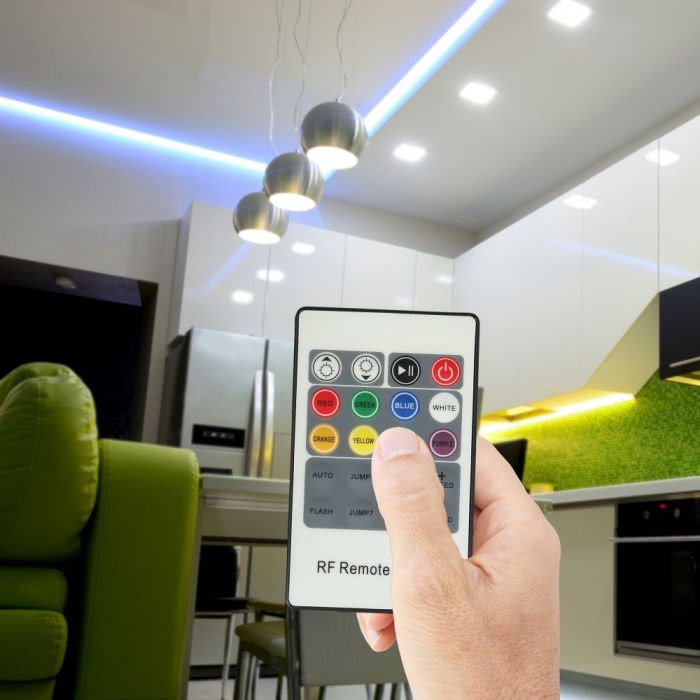 LED RGB SYNC CONTROLLER FOR STRIP 240W 19.8A RF 20BUTTON REMOTE CONTROL