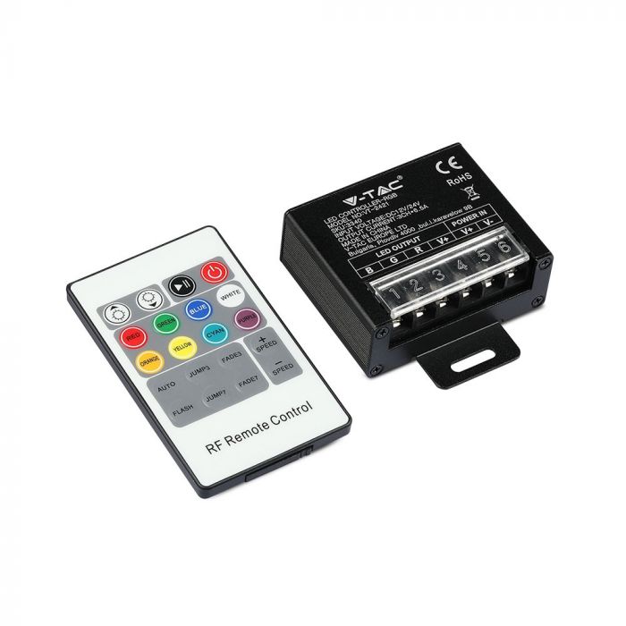 Sy Led Controller LED RGB SYNC CONTROLLER FOR STRIP 240W 19.8A RF 20BUTTON REMOTE – KYRIMA