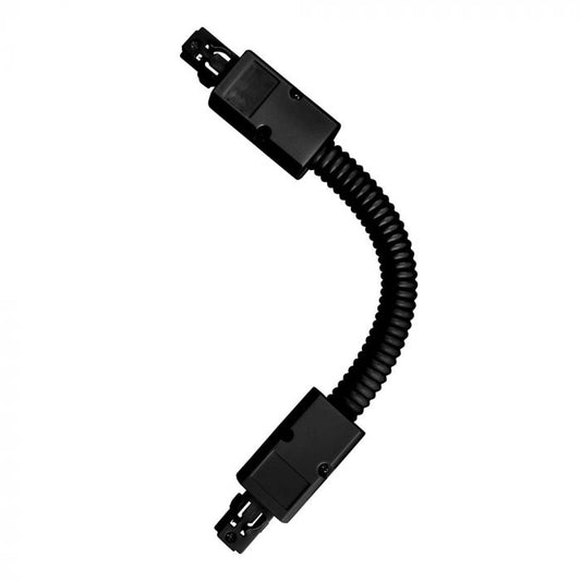 LED TRACK FLEXIBLE JOINT 4 LINE BLACK