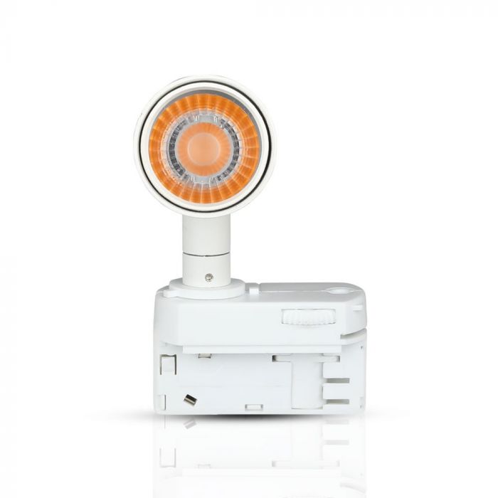 LED TRACK COB LIGHT 15W 1200lm 5000K 24° 200X50X50 4-LINE WHITE SAMSUNG CHIP
