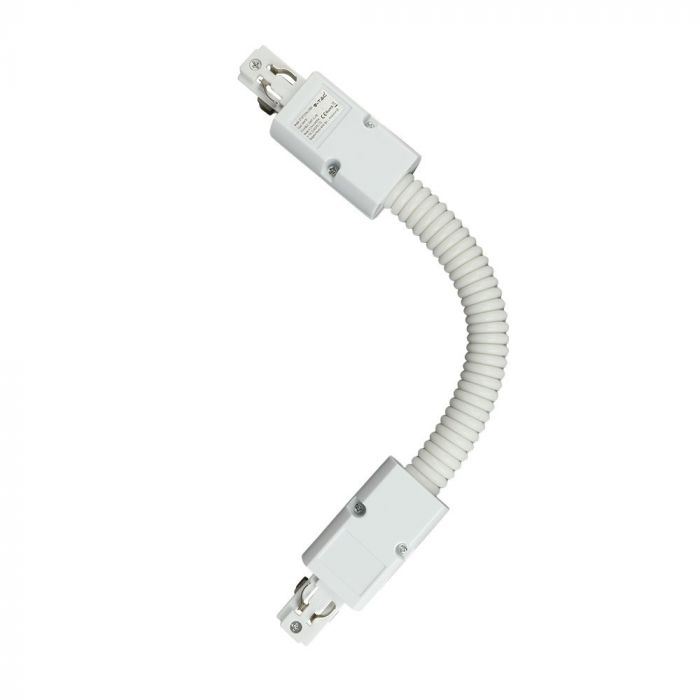 Flexible Joint 4 Line Track White