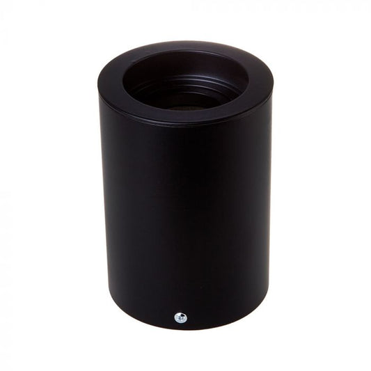 LED SURFACE MOUNTED GU10 FITTING ROUND BLACK 142X100