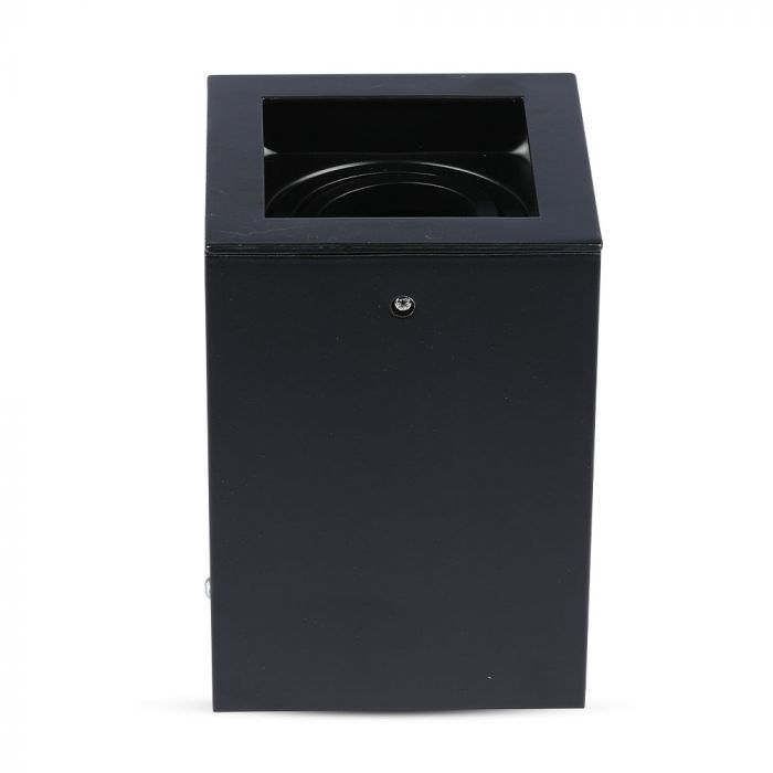 LED SURFACE MOUNTED GU10 FITTING SQUARE BLACK 142X100X100