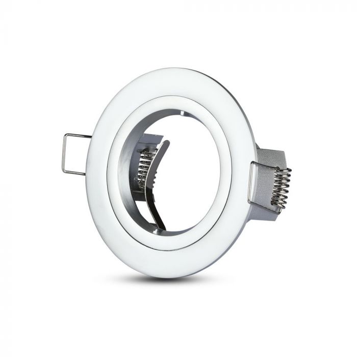 LED BRACKET GU10 ROUND METALLIC GREY Ø81x34mm (73)