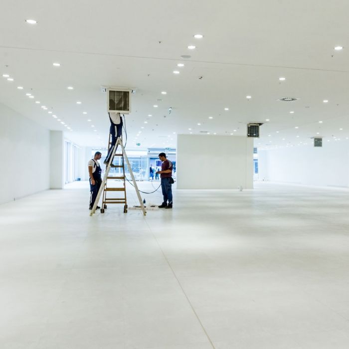 LED BRACKET ROUND Movable WHITE 102X46 (93) ZOOM FITTING