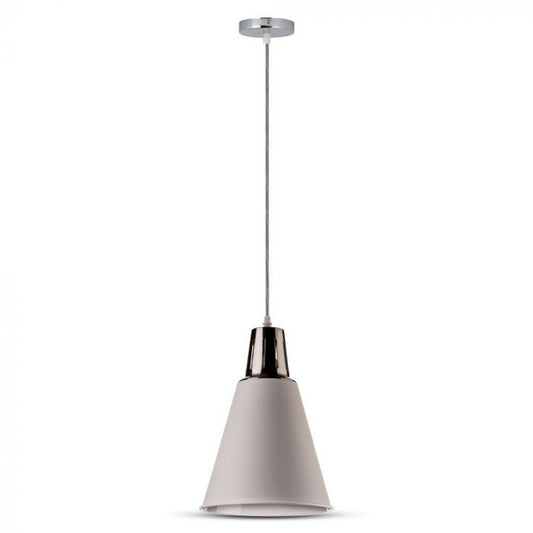 LED E27 PENDANT MODERN RED COPPER SAND WHITE 22X31X138