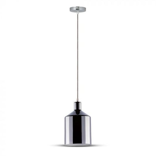 LED E27 PENDANT CHROME 17X100 COPPER