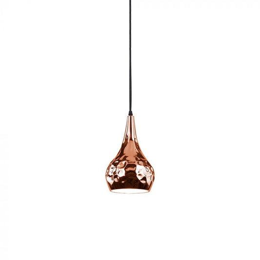 LED E27 PENDANT ROSE GOLD CMS LONG 18X100 COPPER