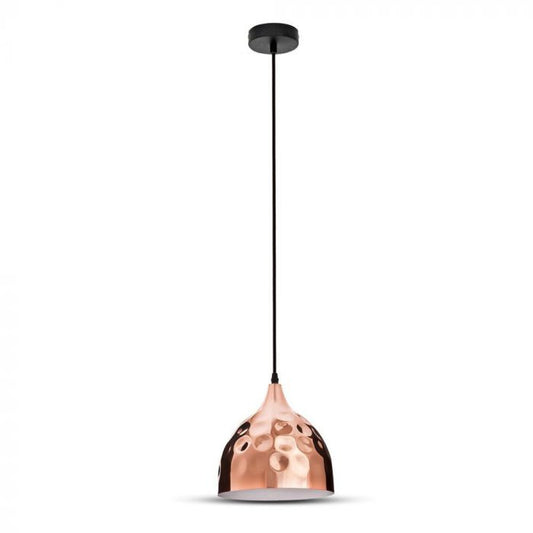 LED E27 PENDANT ROSE GOLD 23X100 COPPER