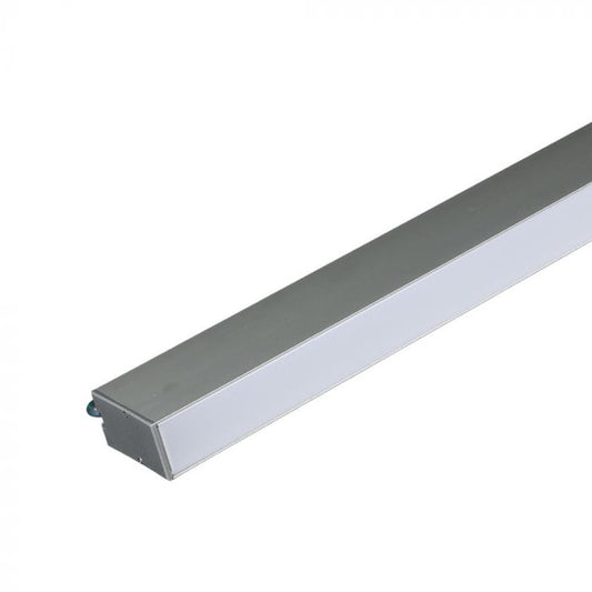 LED LINEAR HANGING SUSPENSION 40W DL 4000lm 120° 1200X35X67 ALUMINIUM SAMSUNG SILVER