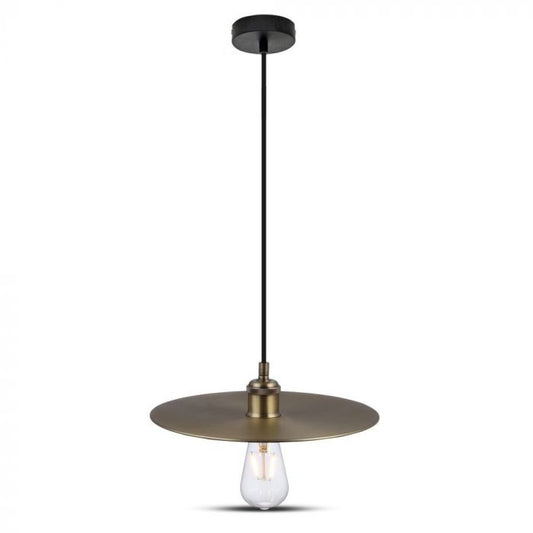 LED E27 PENDANT MATT GOLD 30X9X100 METAL