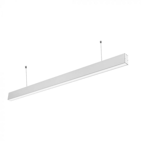 LED LINEAR HANGING SUSPENSION 40W CW 4000lm 120° 1200X35X67 ALUMINIUM SAMSUNG WHITE A++
