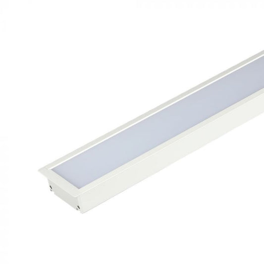 LED LINEAR RECESSED 40W DL 4000lm 120° 1211X90X35 ALUMINIUM SAMSUNG WHITE A++
