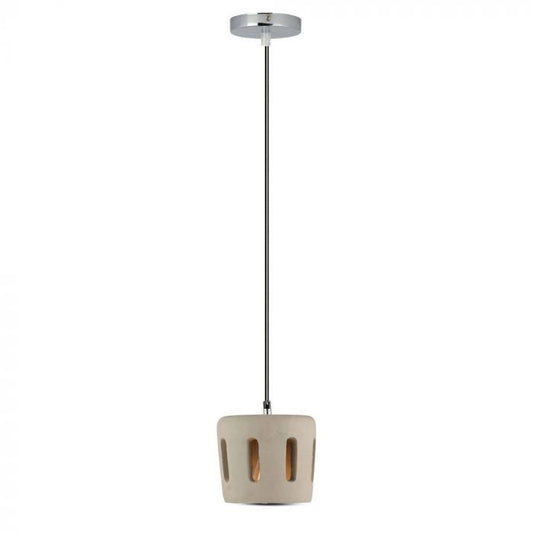 LED E27 PENDANT LAMPSHADE 18X16X110 CONCRETE
