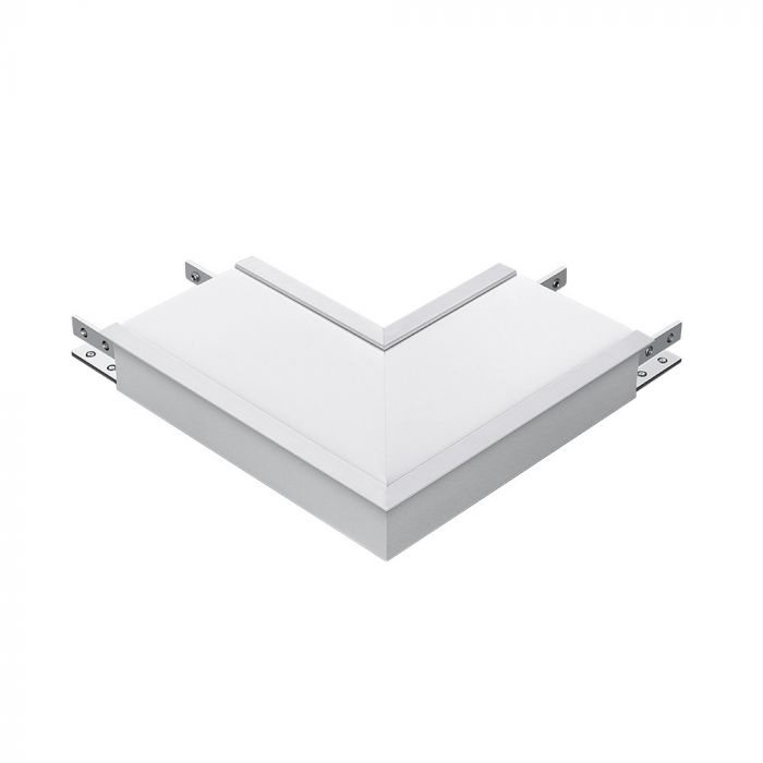 LED LINEAR L SHAPE CONNECTOR 8W DL 120° 163.6X163.6 ALUMINIUM SAMSUNG SILVER