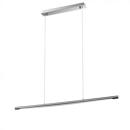 LED PENDANT DESIGNER SLEEK CHROME 10W DL 1350lm 94X5.5X80 STAINLESS STEEL + METAL