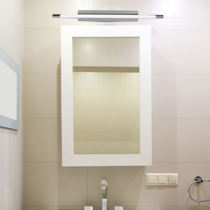 LED PENDANT CEILING CHROME 12W DL 900lm 120° 640X65X65 Stainless Steel