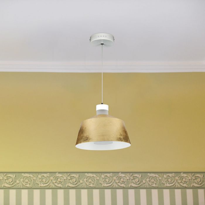 7W LED Pendant Light Gold ÃƒËœ250 Warm White