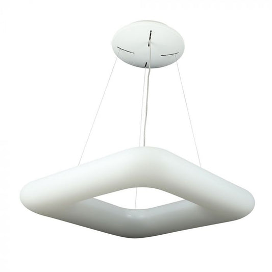 LED PENDANT DESIGNER SQUARE HANGING 42W COLOR CHANGE 3400lm 120° 60X60X200 PC WHITE DIMMABLE