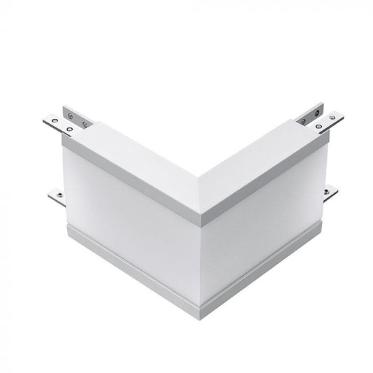 LED LINEAR L SHAPE OUTSIDE CONNECTOR FOR HANGING 12W DL 120° 175.5X175.5 ALUMINIUM SAMSUNG WHITE