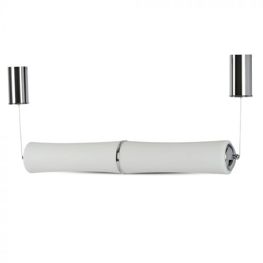 LED PENDANT DOUBLE DESIGNER HANGING 32W WW 2100lm 120° 125X840 PC WHITE TRIAC DIMMABLE A++