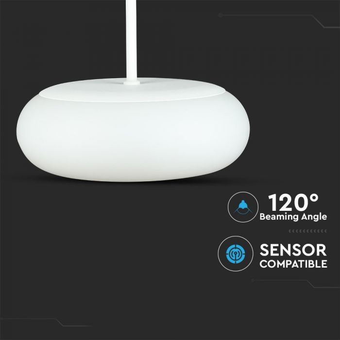LED DESIGNER HANGING PENDANT 25W 2100lm WW 120° 350X2000 TRIAC DIMMABLE