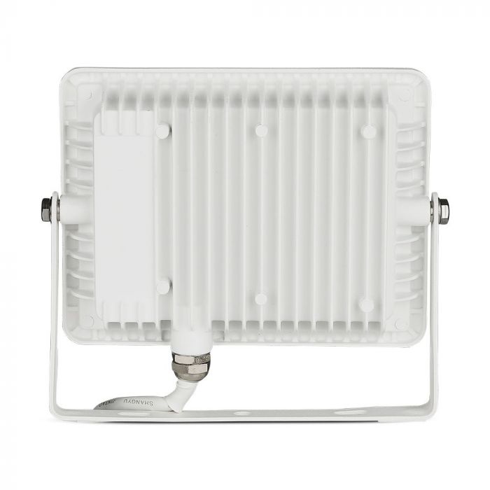 30W LED Floodlight SMD SAMSUNG Chip Slim White Body Warm White