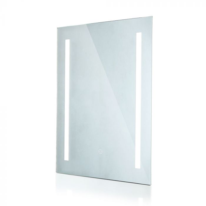 LED MIRROR RECTANGLE CHROME WITH TOUCH SWITCH 10W 3IN1 750lm 120° 700X500X35 IP44 ANTI-FOG