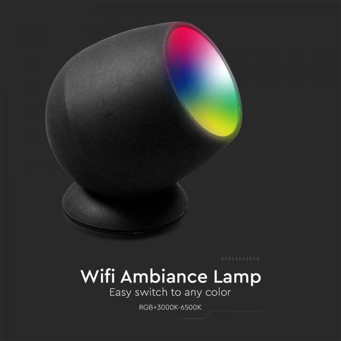 LED 2.2W WIFI LED AMBIANCE LAMP COMPATIBLE WH AMAZON ALEXA&GOOGLE HOME RGB+WW+CW