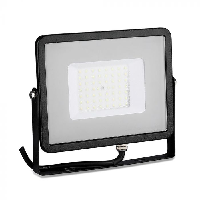 50W LED Floodlight SMD SAMSUNG Chip Slim Black Body Warm White