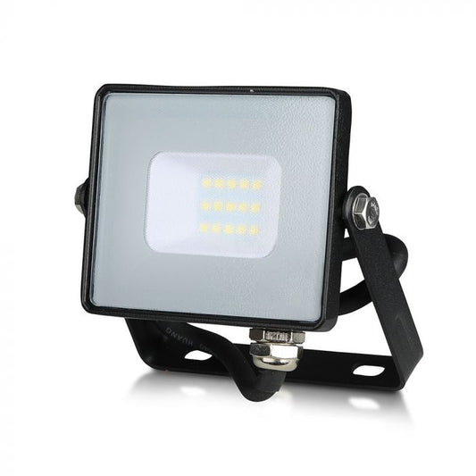 10W LED Floodlight SMD SAMSUNG Chip Slim Black Body 6400K