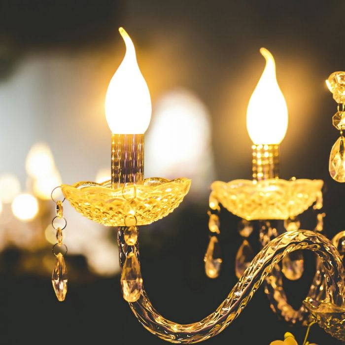 LED E14 FILAMENT LAMP 4W DL 400lm 300° 37X121 CANDLE FLAME
