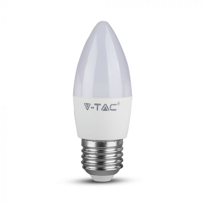 LED Bulb 5.5W Candle Thermoplastic E27 White