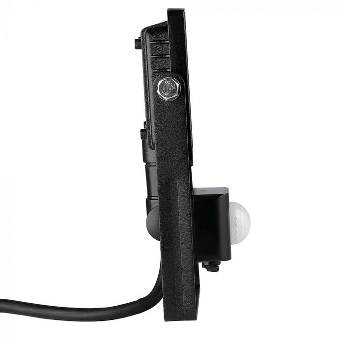 10W LED Sensor Floodlight SAMSUNG Chip Cut-OFF Function Black Body 6400K