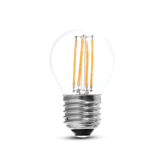 LED Bulb 4W Filament E14 G45 Natural White