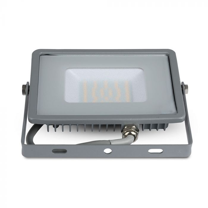 30W LED Floodlight SMD SAMSUNG Chip Slim Grey Body 6400K