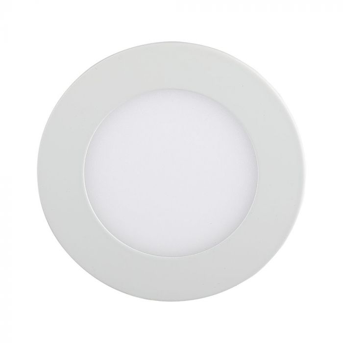 6W LED Panel Premium Round White