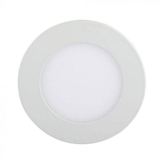 6W LED Panel Premium Round Natural White