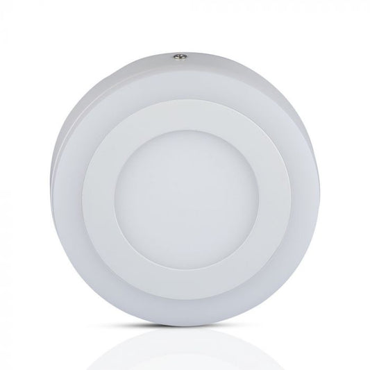 LED SURFACE ROUND TWIN DOWNLIGHT 12+3W 1200lm CW 120° 200X40