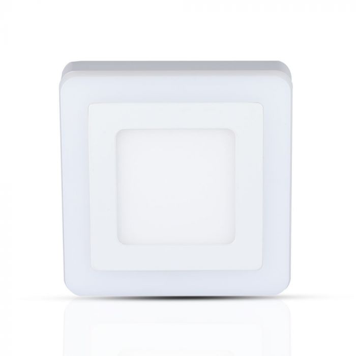 15W LED Panel Surface Twin Square Warm White